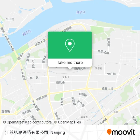 江苏弘惠医药有限公司 map