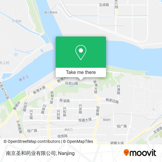南京圣和药业有限公司 map