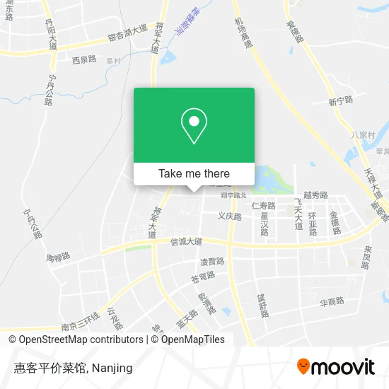 惠客平价菜馆 map