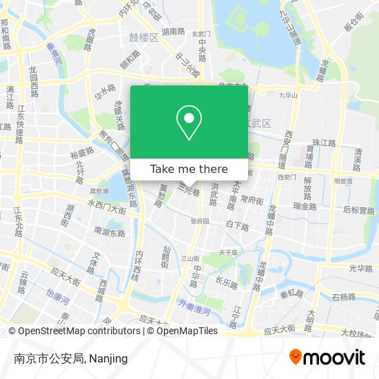 南京市公安局 map