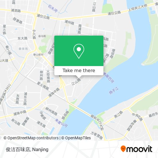 俊洁百味店 map