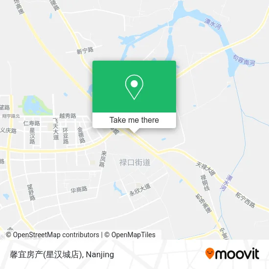 馨宜房产(星汉城店) map
