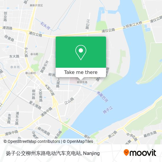 扬子公交柳州东路电动汽车充电站 map