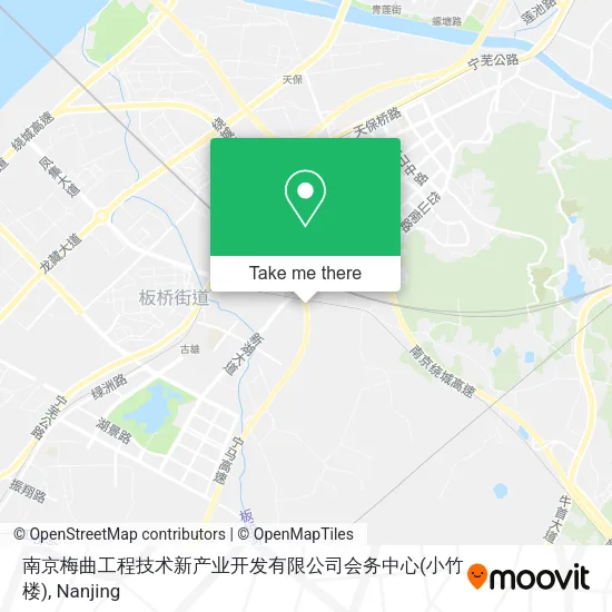 南京梅曲工程技术新产业开发有限公司会务中心(小竹楼) map