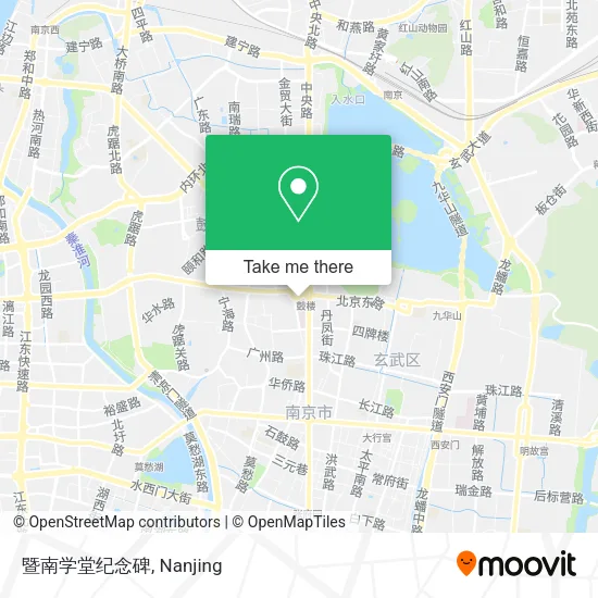 暨南学堂纪念碑 map