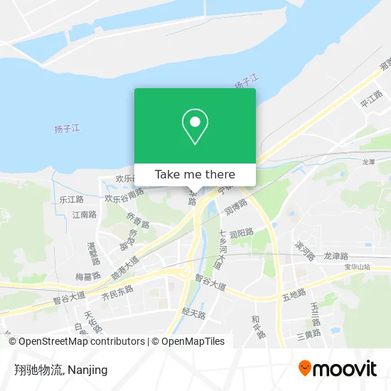 翔驰物流 map