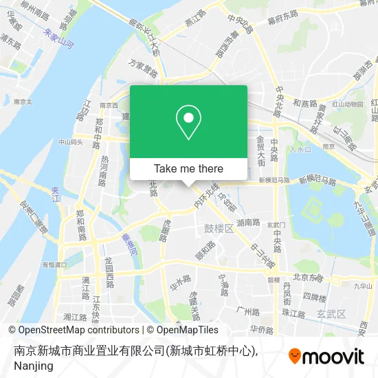 南京新城市商业置业有限公司(新城市虹桥中心) map