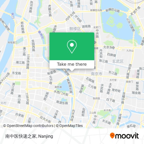 南中医快递之家 map