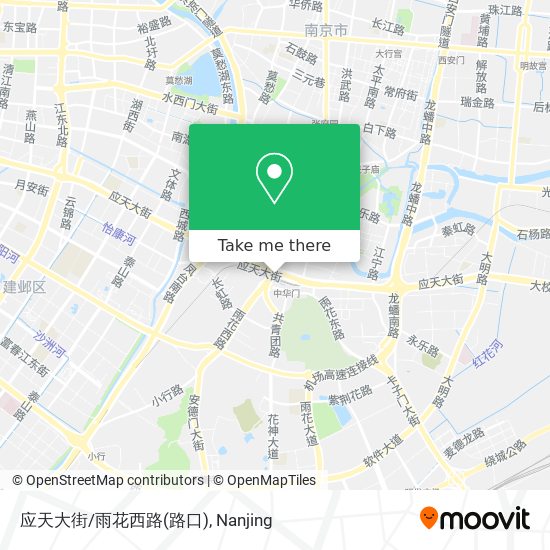 应天大街/雨花西路(路口) map