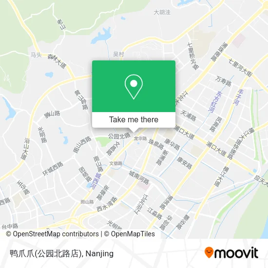 鸭爪爪(公园北路店) map
