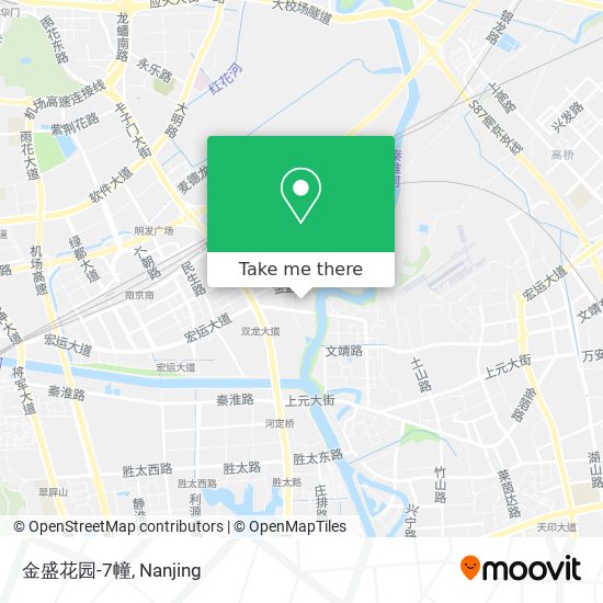 金盛花园-7幢 map