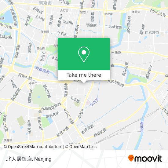 北人居饭店 map