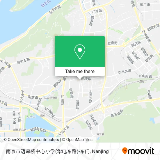 南京市迈皋桥中心小学(华电东路)-东门 map