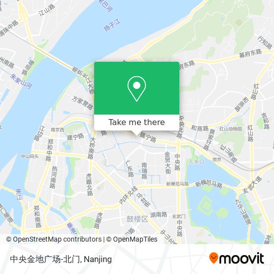 中央金地广场-北门 map
