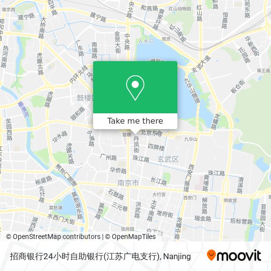 招商银行24小时自助银行(江苏广电支行) map