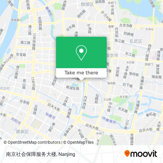 南京社会保障服务大楼 map