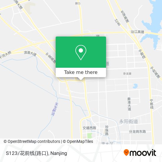 S123/花前线(路口) map