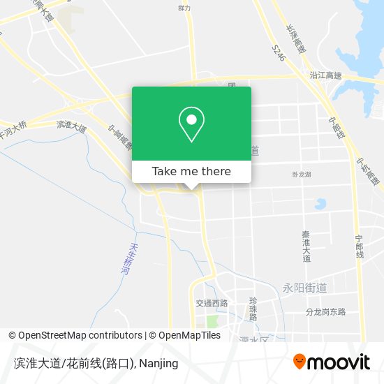 滨淮大道/花前线(路口) map
