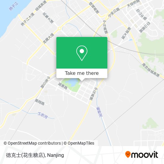 德克士(花生糖店) map