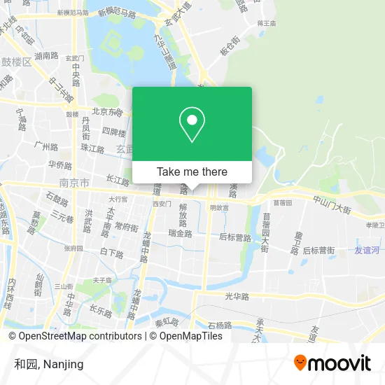 和园 map