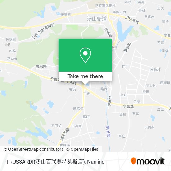 TRUSSARDI(汤山百联奥特莱斯店) map