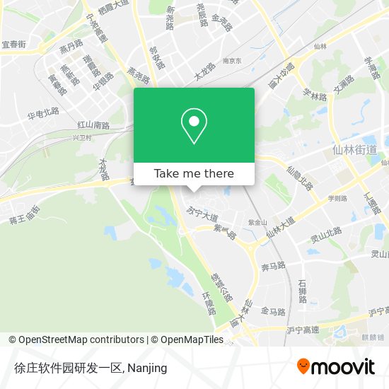 徐庄软件园研发一区 map