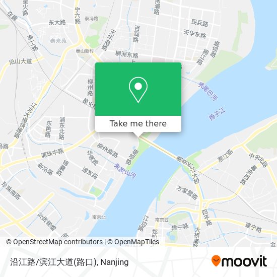 沿江路/滨江大道(路口) map
