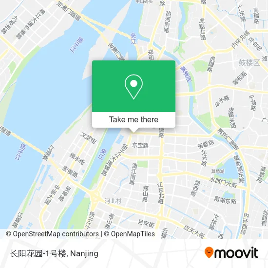 长阳花园-1号楼 map
