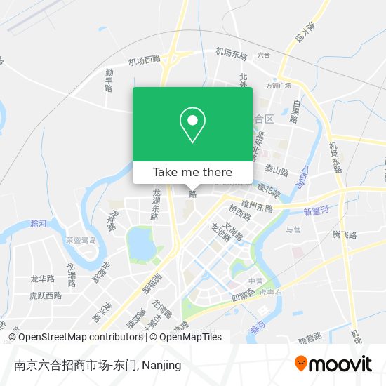 南京六合招商市场-东门 map