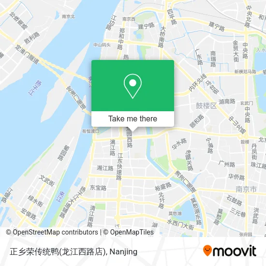 正乡荣传统鸭(龙江西路店) map