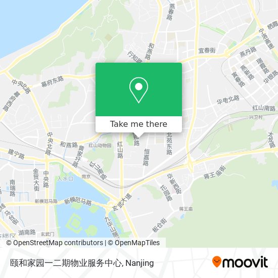 颐和家园一二期物业服务中心 map