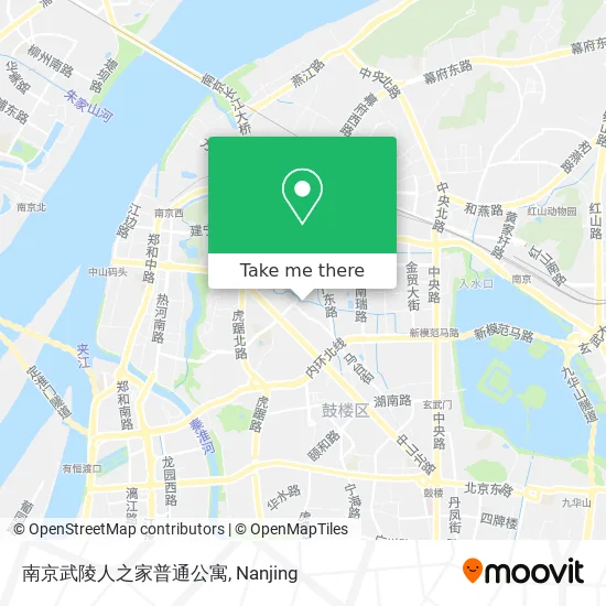 南京武陵人之家普通公寓 map