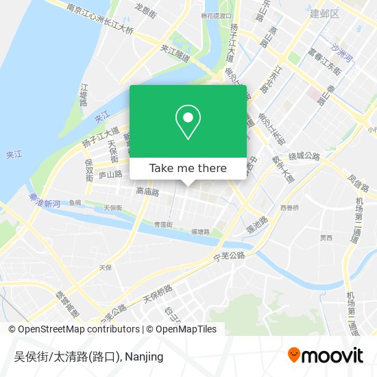 吴侯街/太清路(路口) map
