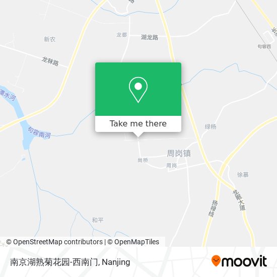 南京湖熟菊花园-西南门 map