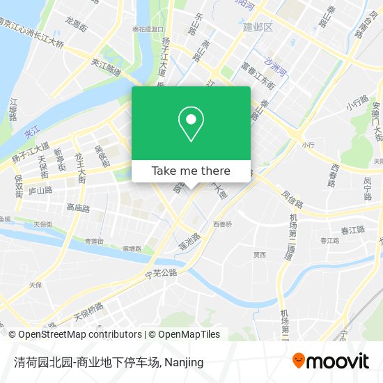 清荷园北园-商业地下停车场 map