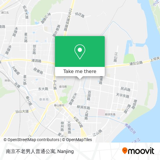 南京不老男人普通公寓 map