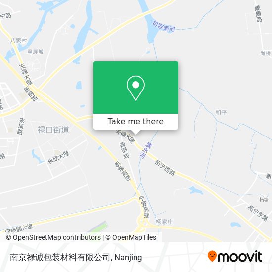 南京禄诚包装材料有限公司 map