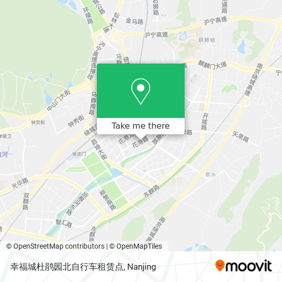 幸福城杜鹃园北自行车租赁点 map