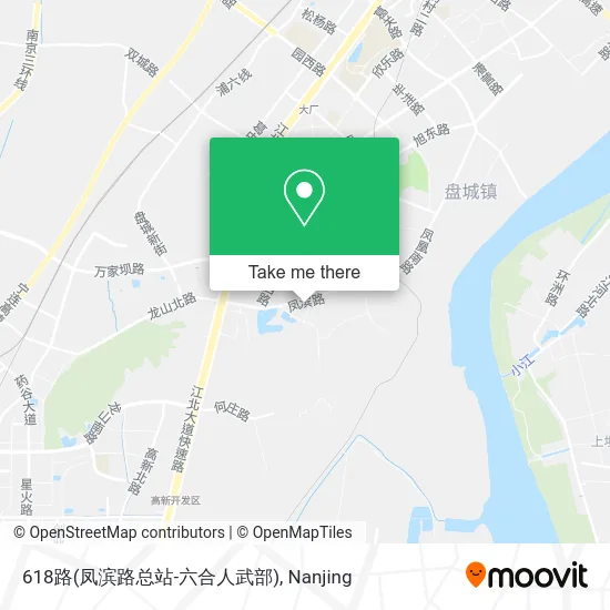 618路(凤滨路总站-六合人武部) map