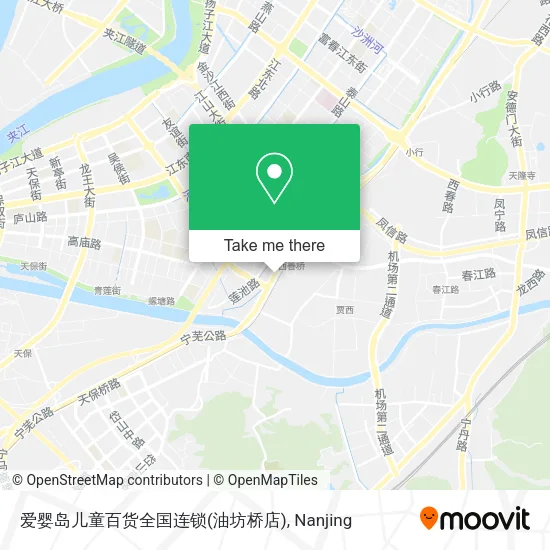 爱婴岛儿童百货全国连锁(油坊桥店) map