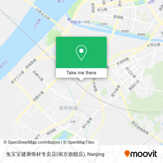 兔宝宝健康饰材专卖店(南京旗舰店) map