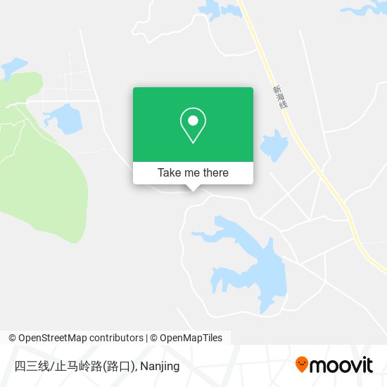 四三线/止马岭路(路口) map