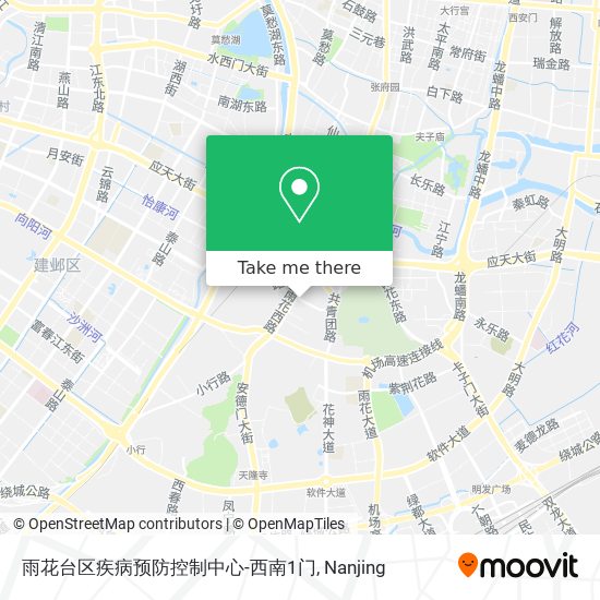 雨花台区疾病预防控制中心-西南1门 map