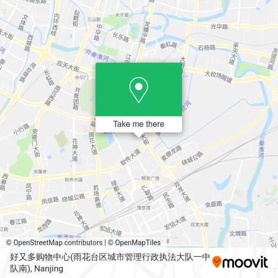 好又多购物中心(雨花台区城市管理行政执法大队一中队南) map