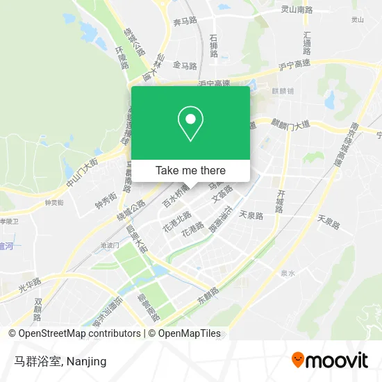 马群浴室 map