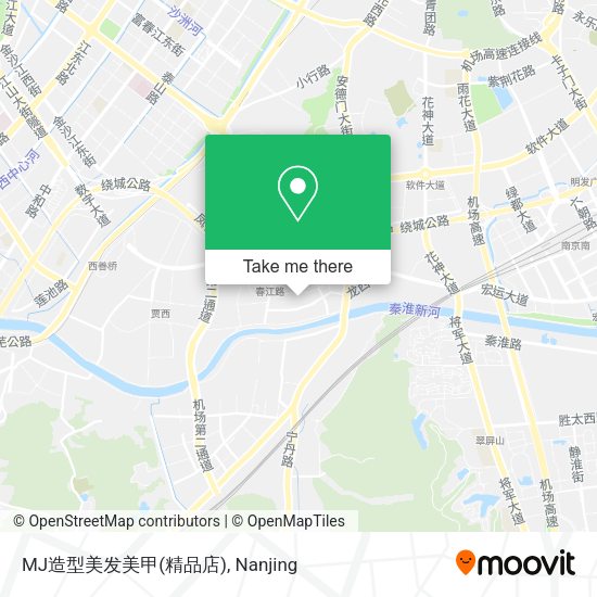 MJ造型美发美甲(精品店) map