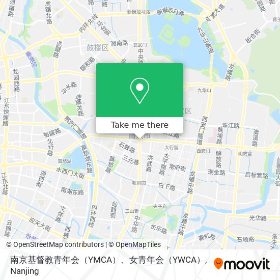 南京基督教青年会（YMCA）、女青年会（YWCA） map