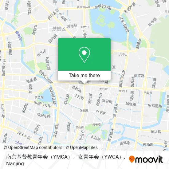 南京基督教青年会（YMCA）、女青年会（YWCA） map