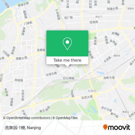 燕舞园-1幢 map