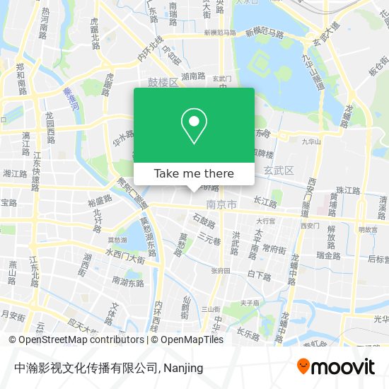 中瀚影视文化传播有限公司 map